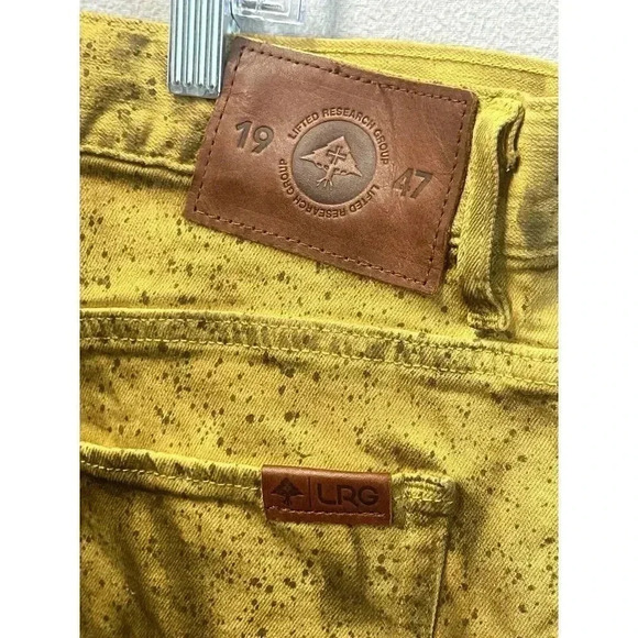 LRG Lifted Research Group Brown Men's Size 40 Camo Vintage‎ Rare Y2K Baggy Jeans - Picture 7 of 12